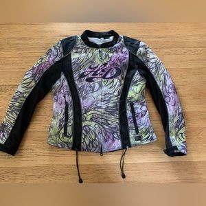 Women’s Harley Davidson Motorcycle Jacket, Size Medium